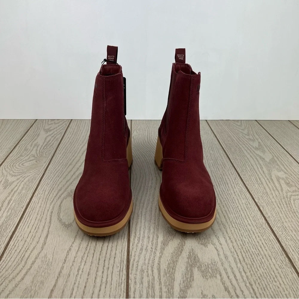Sorel Women's Hi-Line Heel Chelsea Boots US11 Spice, Tawny Buff $190